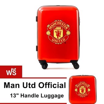 Manchester United กระเป๋าเดินทาง รุ่น M1501 ขนาด 19 นิ้ว (สีแดง)