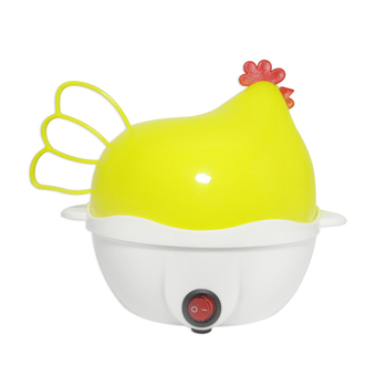 HHsociety เครื่องต้มไข่ไฟฟ้ารูปแม่ไก่ (Yellow/White)