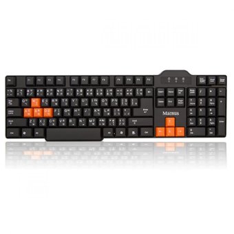 Macnus Standard Keyboard 103 Key รุ่น K-19 - Black