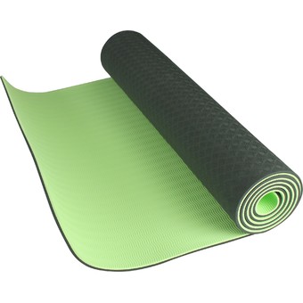 Sport Land เสื่อโยคะ รุ่น TPE Yoga Mat - สีเทา/เขียว