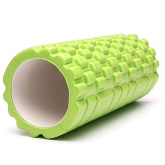 Spint โฟมโยคะ ลูกกลิ้งโยคะ Yoga Foam Roller Massage & Foam Roller (สีเขียว)