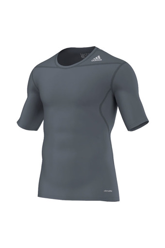 Adidas เสื้อรัดกล้ามเนื้อ Techfit Base Short Sleeve D82090 (Gray)