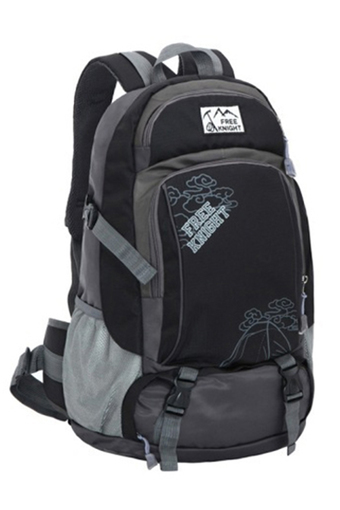 Sanwood Unisex Travel Climbing School Bag Outdoor Backpack Black