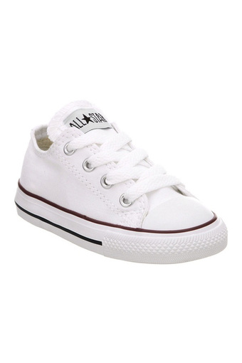 Converse All Star รองเท้าผ้าใบสำหรับเด็ก (สีขาว)