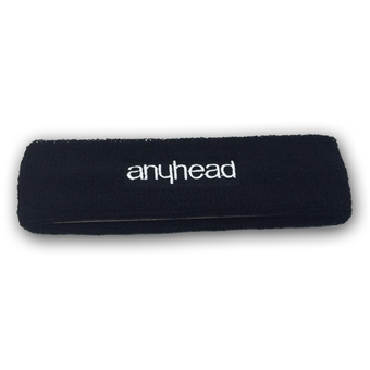 Anyhead Sweat Absorber - ผ้ารัดศรีษะ (สีดำ)