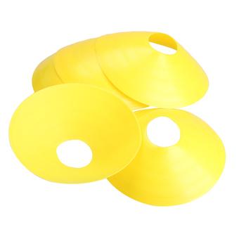 18cm Cones Marker Discs Soccer Football Training Sports Saucer Yellow