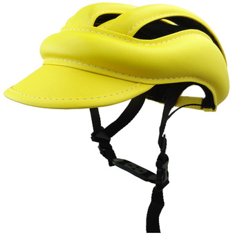 Morning หมวกจักรยานทรงคลาสสิค รุ่น Vintage - สีเหลือง