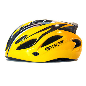 Stronger หมวกจักรยาน รุ่น V-105 (สีเหลือง/ดำ)