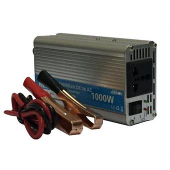 OEM Power Inverter ตัวแปลงไฟรถเป็นไฟบ้าน 1000W (สีเงิน)