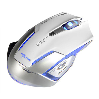 E-3lue Mazer II 6D 2500 DPI Blue LED 2.4GHz Wireless Gaming Mouse White