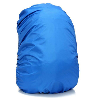 Nylon Backpack Rain Cover for Hiking Camping Traveling [Size: L （45-75L）](Blue) (Intl)
