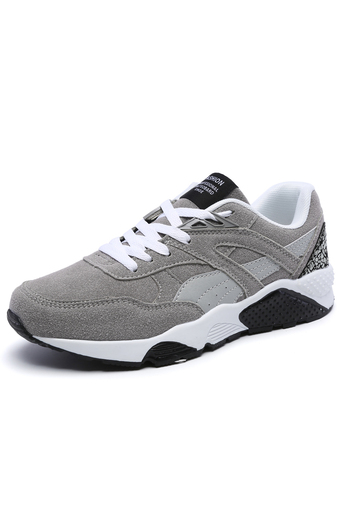 PINSV Men Sport Shoes Running Shoes (Grey) (Intl)