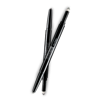 Maybelline Fashion Brow Duo Pen - Gray เมย์เบลลีน แฟชั่น โบรว์ ดูโอ เพ็น ปากกาเขียนคิ้ว - สีเทา