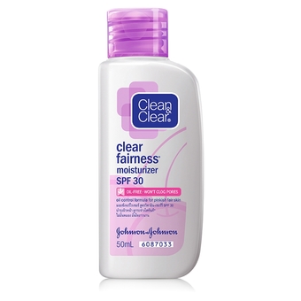 Clean & Clear เคลียร์ แฟร์เนส มอยซ์เจอร์ไรเซอร์ 50 มล.