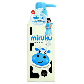 MIRUKUมิรูกุ สบู่เหลววิปโฟม สีฟ้า500มล.