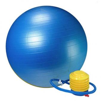 Gym Ball บอลโยคะ ขนาด 55 ซม รุ่น GYM55 (สีน้ำเงิน)