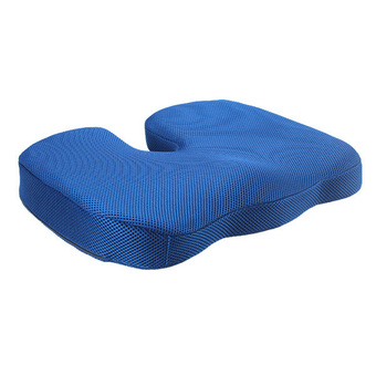 Getagift เบาะรองนั่ง Memory Foam เพื่อสุขภาพ รุ่นผ้าตาข่ายระบายอากาศ (สีน้ำเงิน)