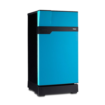 Haier ตู้เย็น 1 ประตู Muse series ขนาด 6.3 คิว รุ่น HR-CEA18-VB (สีฟ้า/ดำ)