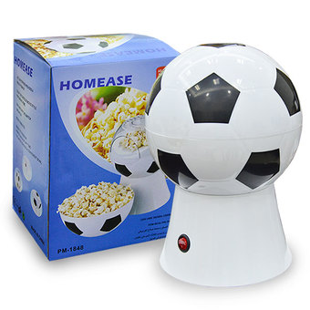 Homease เครื่องทำป๊อปคอร์น ลูกฟุตบอล ขนาด 20.5x29.5 ซม. รุ่น pm-1848 ร้านค้าดี ราคาถูกสุด - RanCaDee.com