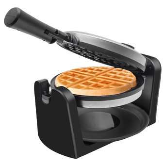 GetZhop เครื่องทำวาฟเฟิล วาฟเฟิลแกนหมุน Waffle Maker กำลังไฟ 840 วัตต์ รุ่น Cuizimate (Silver/Black) ร้านค้าดี ราคาถูกสุด - RanCaDee.com