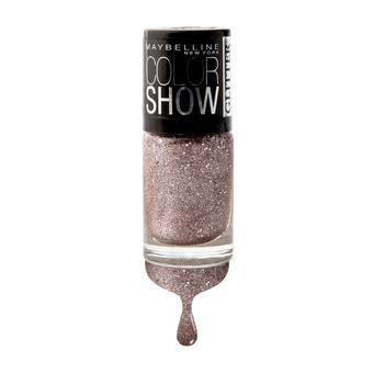 MAYBELLINE NEW YORK COLOR SHOW GLITTER MANIA COLLECTION 607 PINK CHAMPAGNE 6 ml