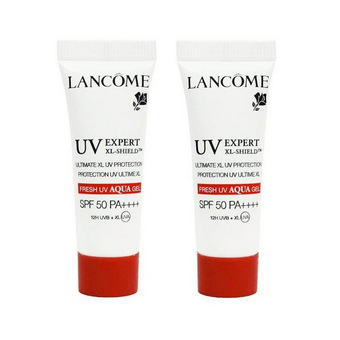 Lancome Expert Ultimate Fresh UV AQUA Gel SPF50 10 ml. (2 หลอด)