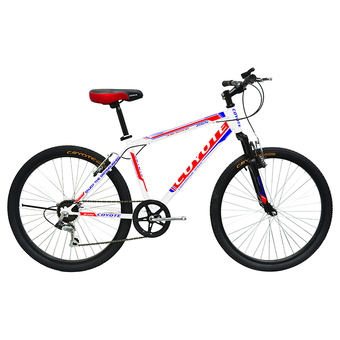 COYOTE จักรยานเสือภูเขา รุ่น ZIGN 26นิ้ว 6SPEED (สีขาว/แดง)