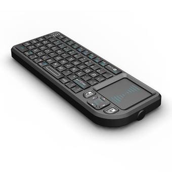 I-Smart ภาษาไทย / English mini keyboard 2.4g air mouse รุ่น X1 (black)