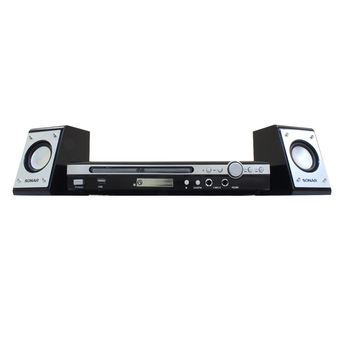 Sonar DVD Player เครื่องเล่นดีวีดี รุ่น UX-V88P (สีดำ) พร้อมกับ ลำโพง 2 ข้าง