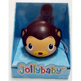 smartbabyandkid บอลชวนคลาน jollybaby Have a Ball Giggables(ลายลิงน้ำตาล)