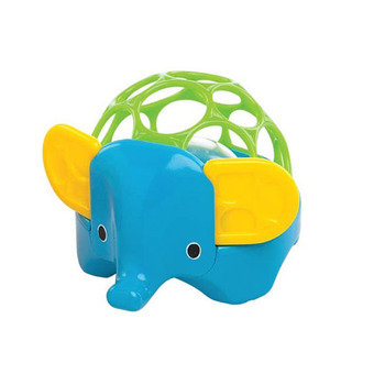Oball ลูกบอลรูปสัตว์ Oball Rollie Rattles (ช้าง)