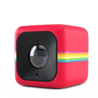 Polaroid กล้อง Video Action camera รุ่นCube ( สีแดง)