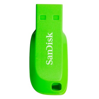 Sandisk Cruzer Blade 8GB - Electric Green (CZ50C-008GB35G)