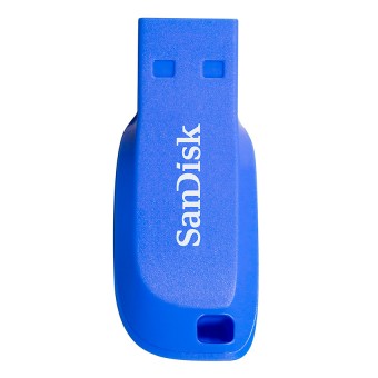 Sandisk Cruzer Blade 16GB - Electric Blue (CZ50C-016GB35B)