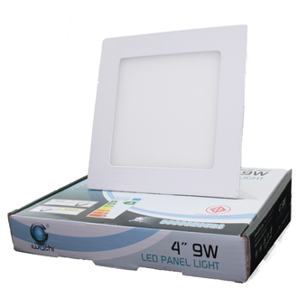  IWACHI Led Panel Light Slim Square 9W โคมไฟแอลอีดี แบบเหลี่ยม บางเพียง 10 mm เดย์ไลท์