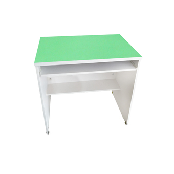 TGCF โต๊ะคอม F80Y Top PVC - เขียว/ขาว
