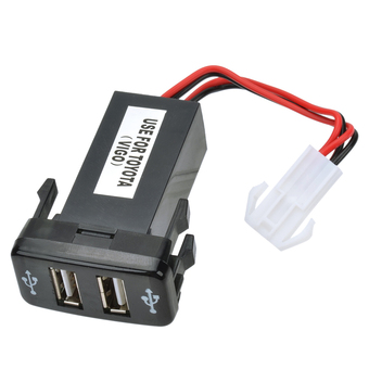 12V~24V to 5V / 2.1A 2-Port USB 2.0 Vehicle Car Power Inverter Converter for Toyota Hilux VIGO