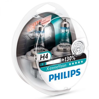 Philips X-treme Vision H4 +130%