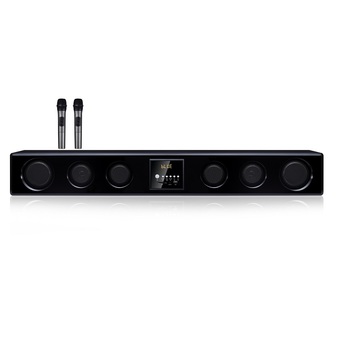 Mastersat 3D Surround & Dolby Home Theater Bluetooth Karaoke Sound Bar 200W TVS-600B (Black)