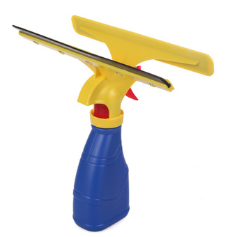 KUNPENG New Handheld Glass Cleaner with Replaceable Cleaning Head & Wiper & Bottle - Intl