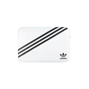 Adidas Macbook Laptop Sleeve 15" (White/Black)"