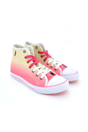 LEVI'S รองเท้าผู้เด็กหญิง ผ้าใบหุ้มข้อ LEVI'S สี ชมพู รหัส 4095089