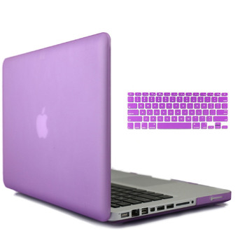 Welink 3 in 1 Matte Apple MacBook Pro 13" Case / Soft-Touch Plastic Hard Case Cover + Anti-dust Plug + Keyboard Cover for Macbook Pro 13" [Models:A1278](Purple)"