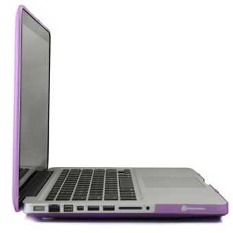 Welink 3 in 1 Matte Apple MacBook Pro 13" Case / Soft-Touch Plastic Hard Case Cover + Anti-dust Plug + Keyboard Cover for Macbook Pro 13" [Models:A1278](Purple)" ร้านค้าดี ราคาถูกสุด - RanCaDee.com