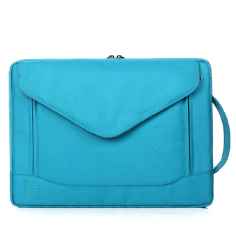 BRINCH Fashion Durable Envelope Nylon Fabric 15 - 15.6 Inch Laptop / Notebook / Macbook / Ultrabook / Tablet Computer Bag Shoulder Carrying Envelope Case Pouch Sleeve With Shoulder Strap Pockets and Card Slots (Blue) (Intl) ร้านค้าดี ราคาถูกสุด - RanCaDee.com