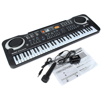 2pcs 61 Keys Digital Music Electronic Keyboard Key Board Gift Electric Piano Organ - Intl
