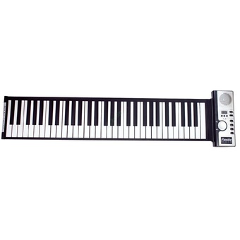 Soft Roll Up Electronic Flexible Piano Keyboard 61 Keys Foldable Portable Electric Digital PIANO With MIDI Plug ร้านค้าดี ราคาถูกสุด - RanCaDee.com