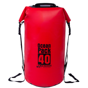 Karana Ocean Pack 40L กระเป๋ากันน้ำ - Red