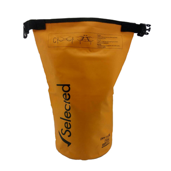 Selected กระเป๋ากันน้ำ ถุงกันน้ำ ถุงทะเล Waterproof Bag ความจุ 5 ลิตร ( สีส้ม )