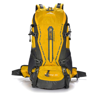 All around กระเป๋าเป้ รุ่น Nylon sport backpack waterproof 45L สี เหลือง